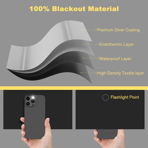 Blackout Curtains 100% Blackout Blinds Window Cover Portable Shades 118x57” (57"W x 118"L (Pack of 1))