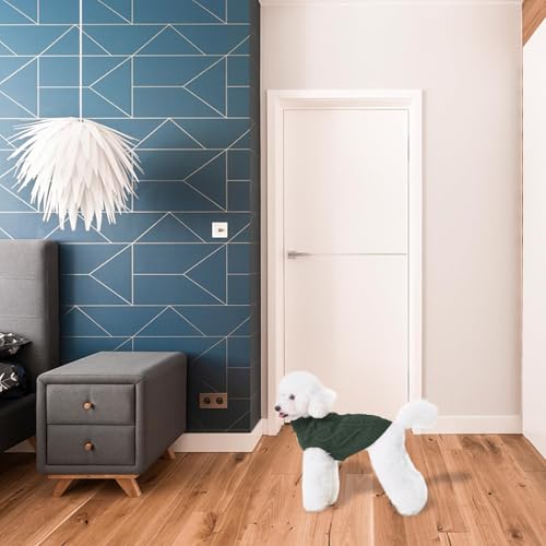 Dog Sweater for Small Dogs (DarkGreen / X-Small)