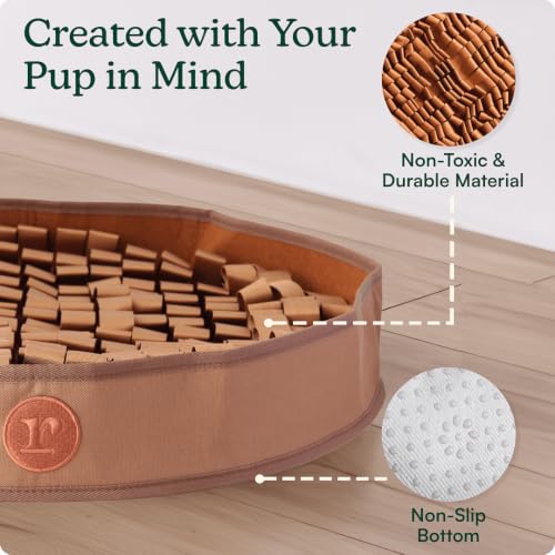 Snuffle Mat for Dogs (Brown Snuffle Mat)