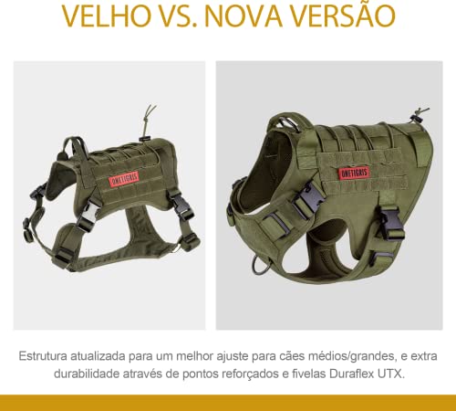Tactical Dog Harness (Medium / Green)