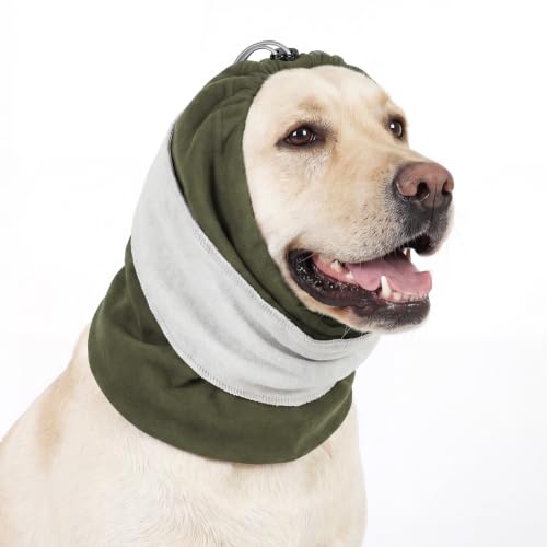 Dog Calming Hoodie for Anxiety Relief (Green / Medium)