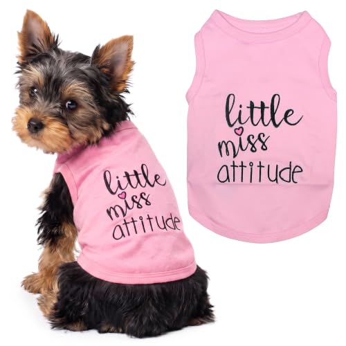 Dog Shirt 100% Cotton Shirts for Small Dogs (XS(3-5lbs))