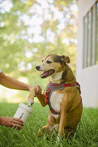 MudBuster Portable Dog Paw Cleaner (Bright White / Medium)
