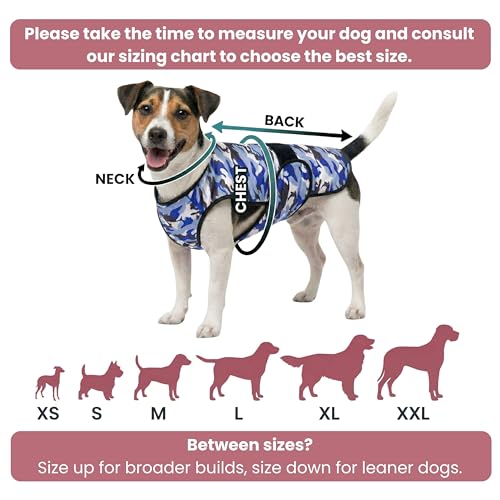Dog Cooling Vest (Blue Camo / X-Large (Pack of 1))