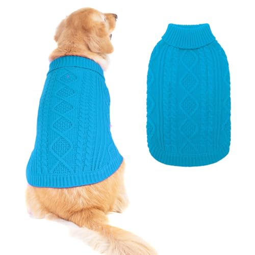 Dog Sweater for Large Dogs (SkyBlue / Large)