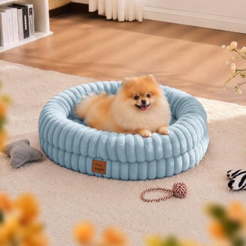 Orthopedic Dog Bed (Light Blue / M(30*24*7))