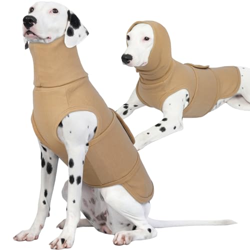 Calming Jacket for Large Dogs (3XL / LightKhaki)