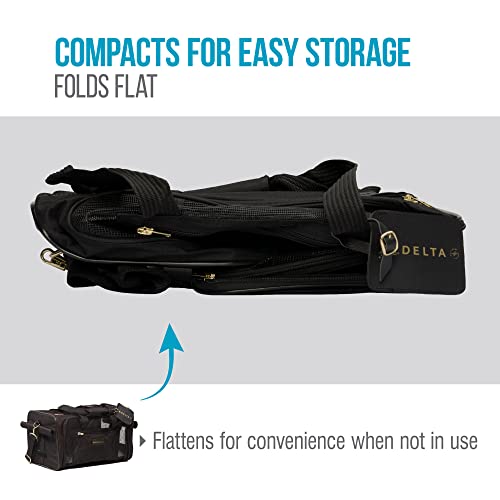 Delta Airlines Travel Pet Carrier (Delta Airlines Pet Carrier / 18.0"L x 11.0"W x 10.5"H)