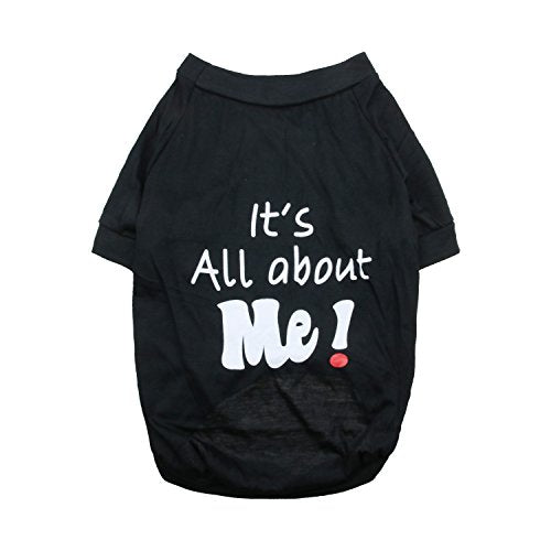 Big Dog Clothes Large Tee Shirt Pet Shirts for Large Dogs Girl (X-Large (13.2-16.2lb) / Black)
