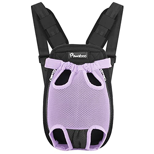 Pet Front Carrier Backpack for Small Medium Dogs (P-Purple / Medium (Pack of 1))