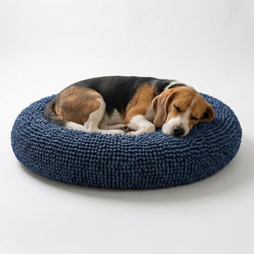 Cloud K 9 Bed for Dogs & Cats (Medium (35''X35'') / Navy Blue)