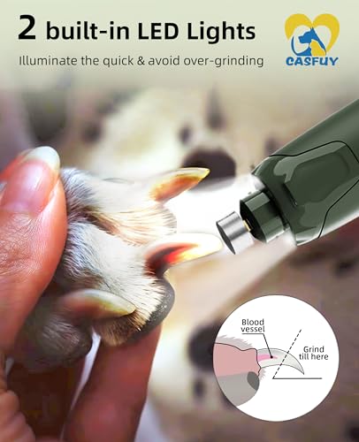 Dog Nail Grinder Quiet (Green)