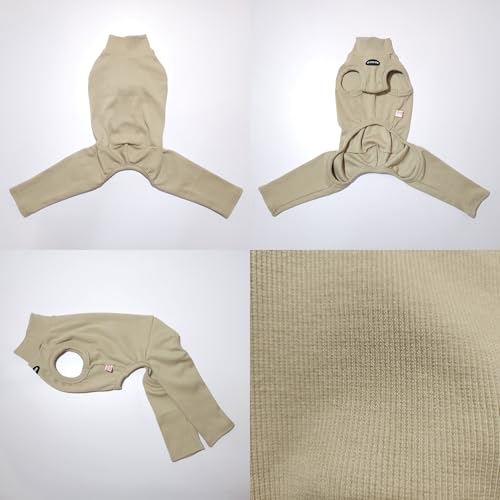 D Doggy Star Italian Greyhound Clothes High (3XL / COORDI BEIGE)