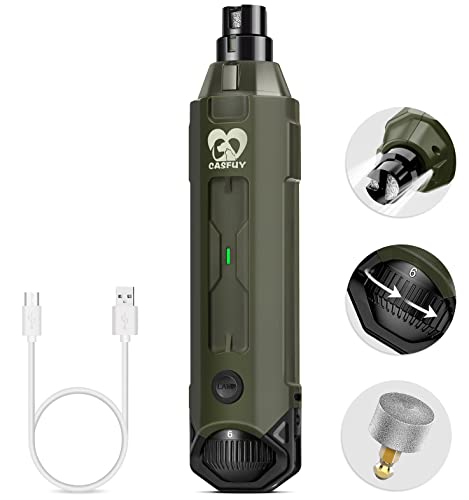 6 Speed Dog Nail Grinder (Army Green)