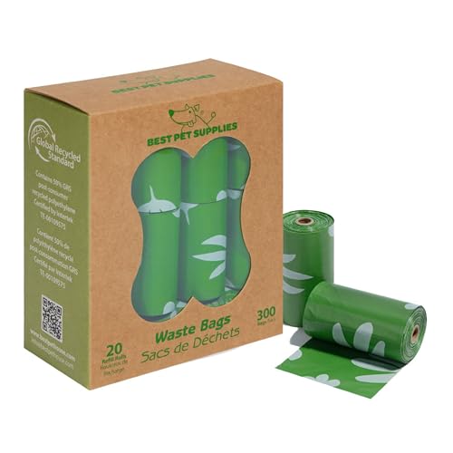GRS Poop Bags for Dogs (GRS Green (Unscented) / 300 Bags)