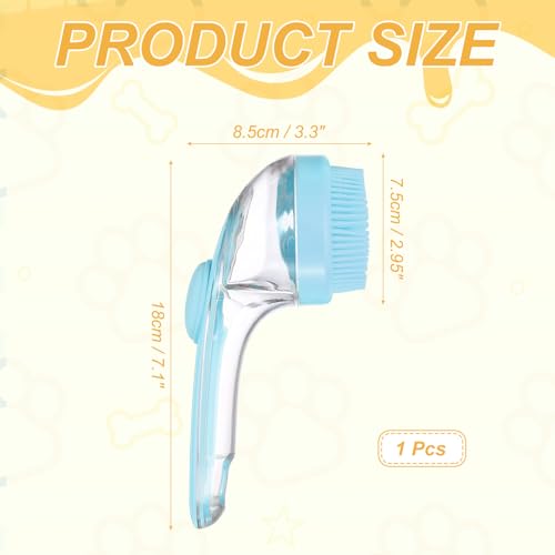 Pet Bath Brush (Blue)