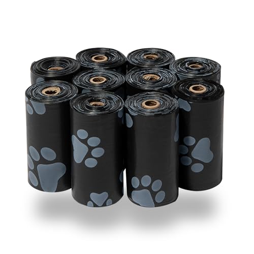 Poop Bags for Dogs (Black / 150 Bags)