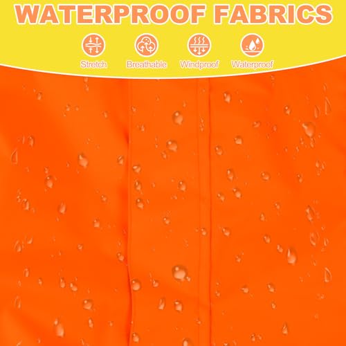 ADINIKIA Dog Raincoat (XL / Orange)