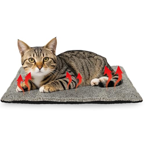 Self Warming Cat Bed Pad (Medium / Green)