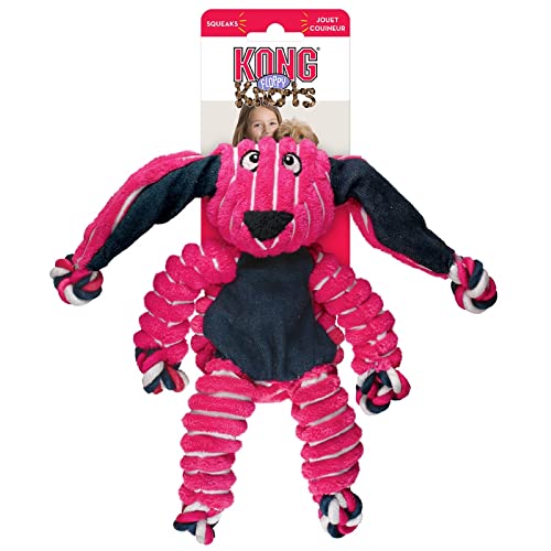 Floppy Knots Rope and Plush Dog Toy (Bunny / Medium/Large)