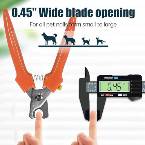 Dog Nail Trimmers 2 (Orange-2pcs)