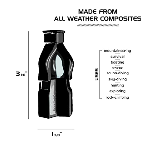 The Original Worlds Loudest Whistle up to 142db Loud (black)