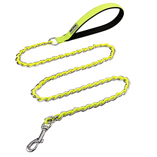 Chain Dog Leash (Yellow / 5.2FT(5-30lb))