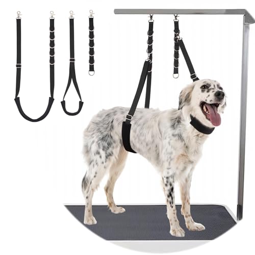 Dog Grooming Belly Strap (Black)