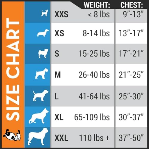 for Dogs Calming Anxiety Vest (Large / Platinum)