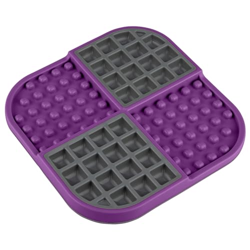 Slomo Cat Slow Feeder Lick Mat (Purple)