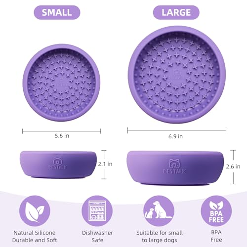 Dog Lick Bowl (Large / Purple)