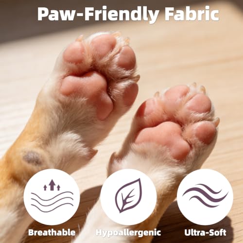 Dog Socks Shoes for Hot Pavement to Prevent Licking Paws (Pink / Extra Large (Paw Width: 3.5"))