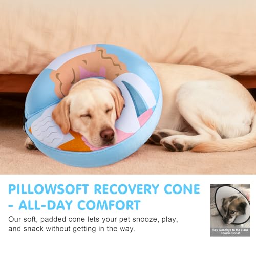 Dog Cone Collar Alternative After Surgery (Nurse / L(Neck:16"-18"))