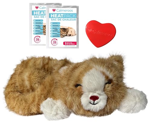 Plush Heartbeat Toy (Orange Stripe)
