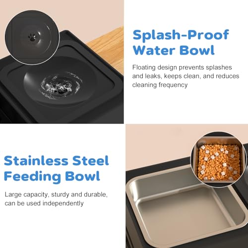 Elevated 2 in (Stainless Steel Food Bowl)