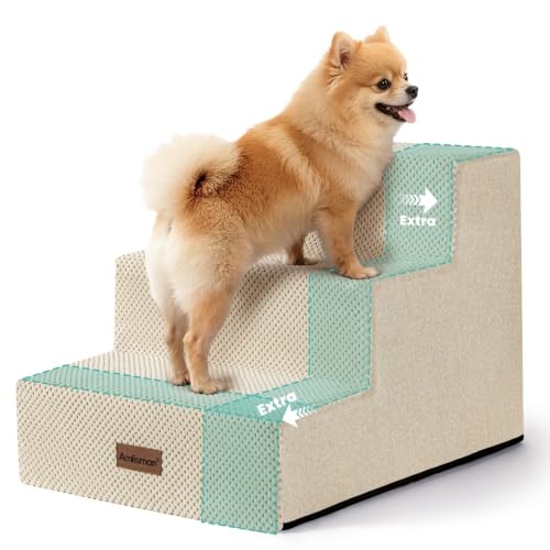 Dog Stairs for Small Dogs (Beige)