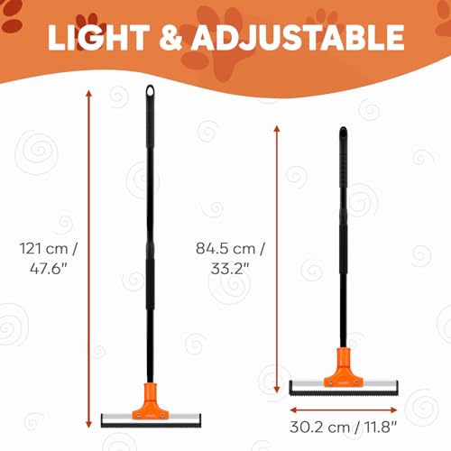 Carpet Rake for Pet Hair Removal