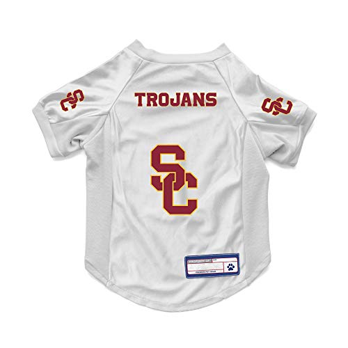 NCAA USC Trojans Stretch Pet Jersey (USC Trojans / Small)