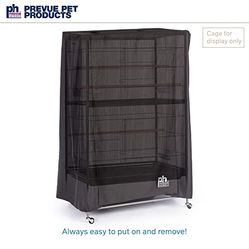 Large Bird Cage Cover (Black / 37x25x48)