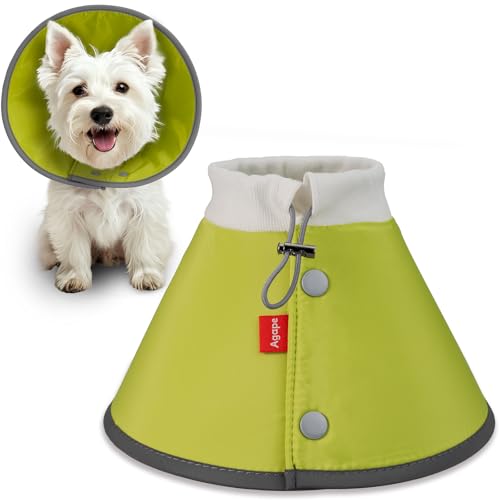 Soft Dog Cone for Small Dogs & Cats (Green (Small Dogs Cone) / 3 (Neck:8"-10"))