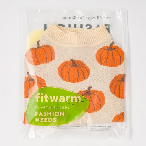 Pumpkin Dog Sweater (Large / Pumpkin)