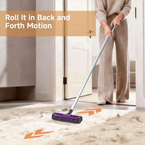 Pet Hair Remover for Carpet (Purple)
