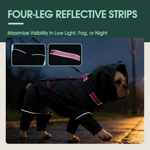 Kouser Waterproof Full (Black / Small(Back Length:11.81"))