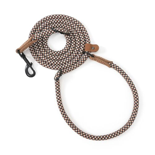 Hands Free Dog Leash (Brown Check / 8FT Hands Free)