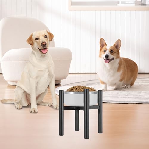 Lifted Dog Bowl Stand (Small-HIGH-8IN)