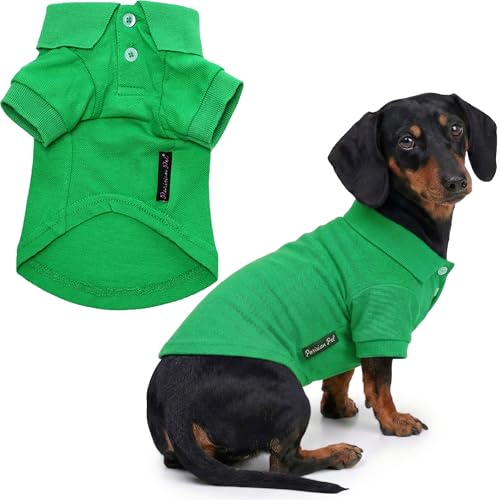 Dog Polo Shirt (XL / Green Polo)
