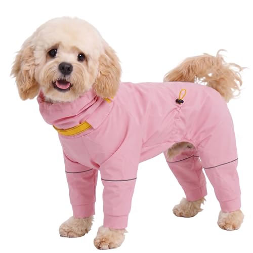 Kouser Waterproof Full (Pink / X-Small(Back Length:9.84"))