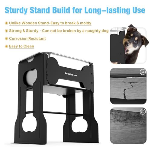 16" Elevated Dog Water Bowl (16" Height)