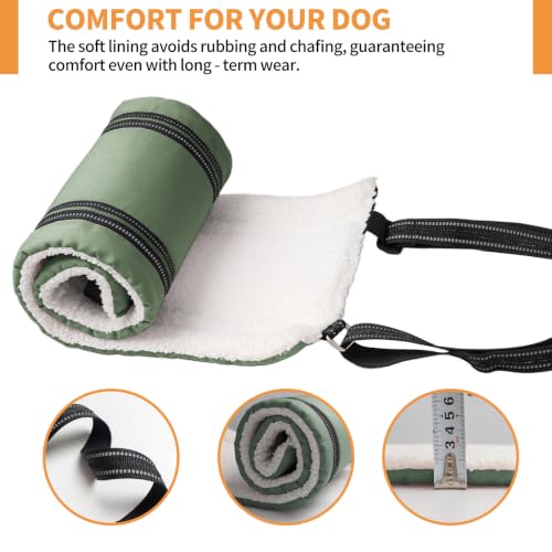 Dog Lift Harness for Large Dogs (Large (Pack of 1) / Army green)