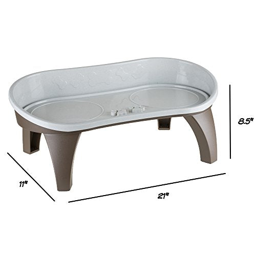 Elevated Pet Feeding Tray (Elevated)